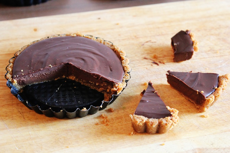 Chocolate Ganache Tarts | Schokoladenganache-Tartelettes